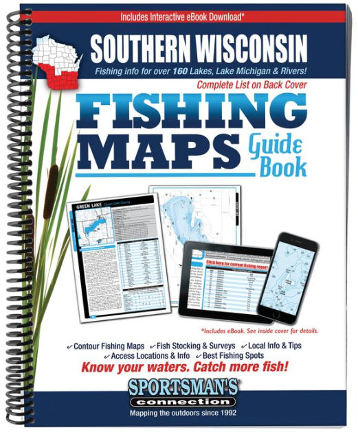 Southern Wisconsin Fishing Map Guide by Sportsman's Connection, Other Format Barnes & Noble®