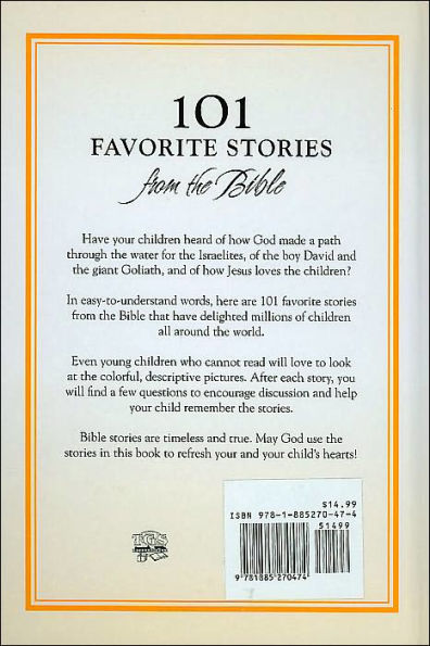 101 Favorite Stories From The Bible