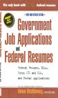 Government Job Applications & Federal Resumes