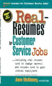 Title: Real-Resumes for Customer Service Jobs, Author: Anne McKinney