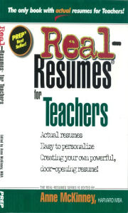 Title: Real-Resumes for Teachers, Author: Anne McKinney