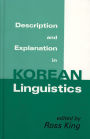 Description and Explanation in Korean Linguistics