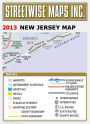 Alternative view 5 of Streetwise New Jersey Map - Laminated State Road Map of New Jersey - Folding Pocket Size Travel Map (2013)