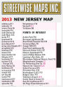 Alternative view 7 of Streetwise New Jersey Map - Laminated State Road Map of New Jersey - Folding Pocket Size Travel Map (2013)