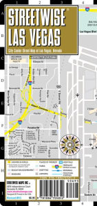 Title: Streetwise Las Vegas Map - Laminated City Center Street Map of Las Vegas, Nevada - Folding Pocket Size Travel Map (2013), Author: Streetwise Maps