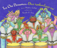 Title: Ten Oni Drummers / Diez tamborileros oni, Author: Matthew Gollub