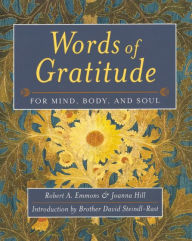 Words of Gratitude for Mind, Body and Soul