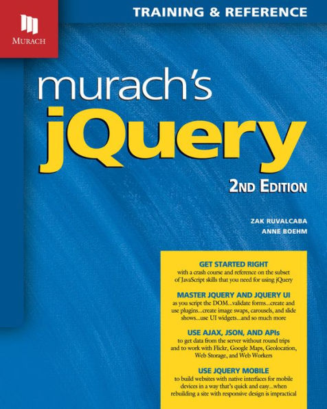 Murach's jQuery, 2nd Edition / Edition 2