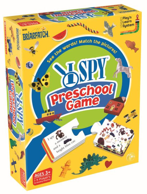 I Spy Preschool Game Word and Picture Matching by Briarpatch Ages 3 for sale online 