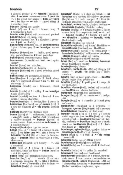 Webster's French-English Dictionary