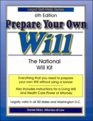 Prepare Your Own Will: The National Will Kit
