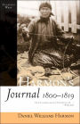 Harmon's Journal: 1800 - 1819