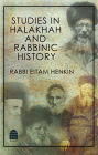 Studies in Halakhah and Rabbinic History