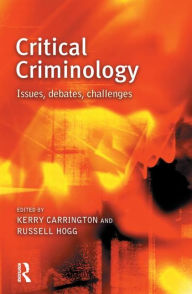 Title: Critical Criminology, Author: Russell Hogg