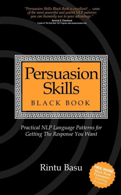 persuasion skills black book by rintu basu