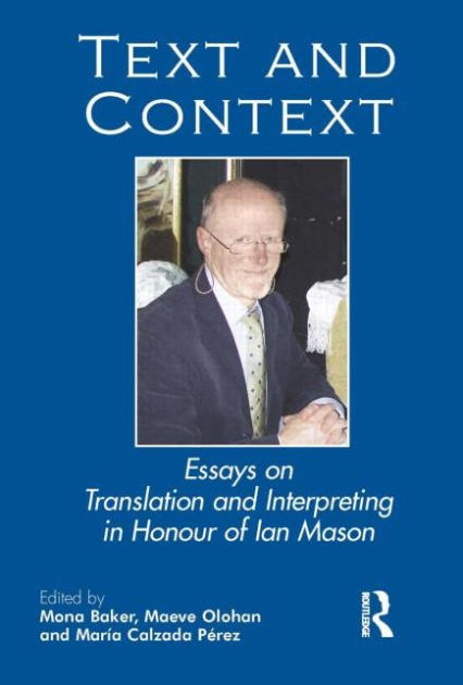 basil hatim and ian mason essay Compare book prices from over 100,000 booksellers find the translator as communicator (0415117364) by basil hatim ian maso. basil hatim and ian mason essay Compare book prices from over 100,000 booksellers find the translator as communicator (0415117364) by basil hatim ian maso.