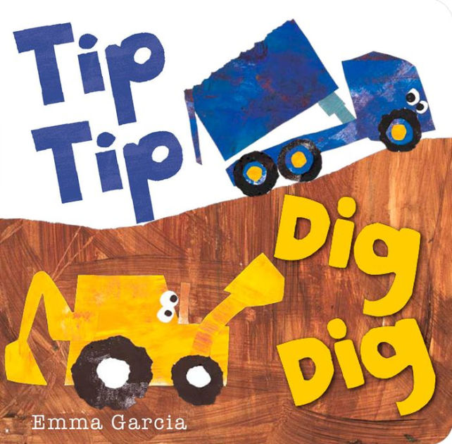 Construction Crew: Dig, Dump, Roll (Board book) 