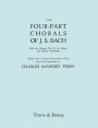 Four-Part Chorals of J.S. Bach. (Volumes 1 and 2 in one book). With German text and English translations. (Facsimile 1929). Includes Four-Part Chorals Nos. 1-405 and Melodies Nos. 406-490. With Music.