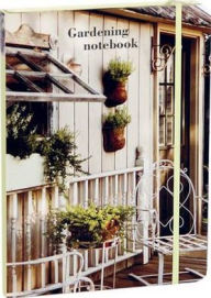 Country Garden Themed Large Notebook