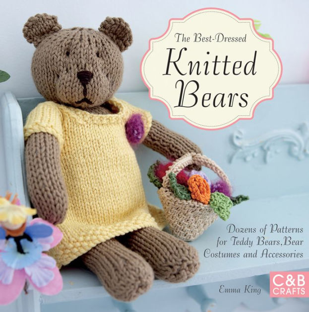 knitted teddy bear