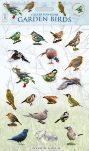 Title: Sticker Play Scene: Garden Birds, Author: Andrea Pinnington