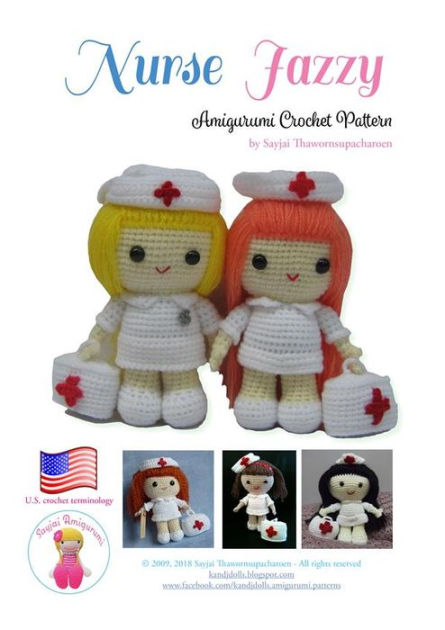 Nurse Jazzy Amigurumi Crochet Pattern [eBook]
