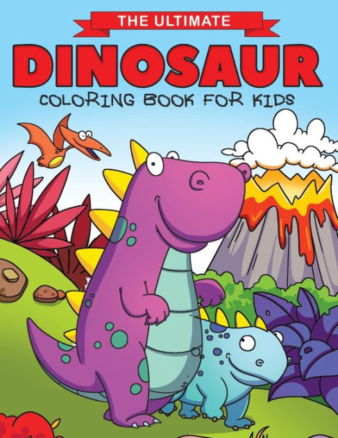Dinosaur Coloring Book: kids coloring book for Boys, Girls, Ages 4-8,3-8,  (Paperback)