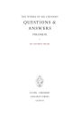 Answers III: Sri Chinmoy speaks