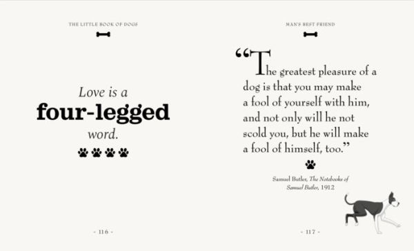 The Little Book of Dogs: Woofs of Wisdom