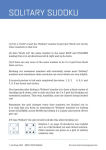 Alternative view 3 of Solitary Sudoku