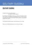 Alternative view 6 of Solitary Sudoku
