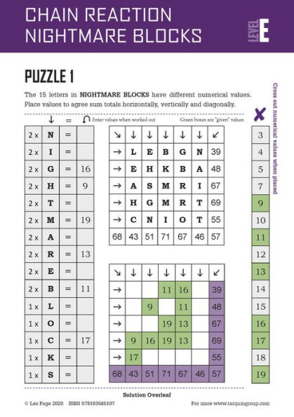 Nightmare Blocks: The Starter Book