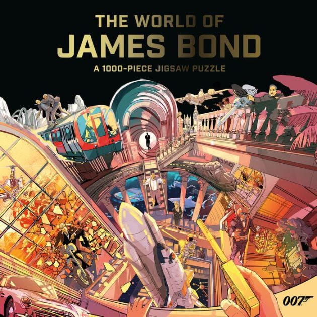 The World of James Bond 1000 Piece Puzzle A 1000piece Jigsaw Puzzle