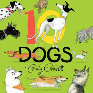 Title: 10 Dogs, Author: Emily Gravett