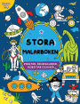 Stora mï¿½larboken fï¿½r pojkar: Pirater, dinosaurier, robotar och mer