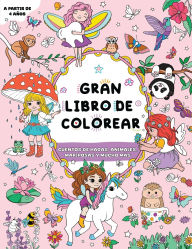 Title: Gran libro de colorear para niï¿½as: Cuentos de hadas, animales, mariposas y mucho mï¿½s, Author: Fairywren Publishing