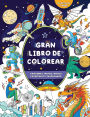 Gran libro de colorear para niï¿½os: Dragones, motos, naves espaciales y mucho mï¿½s