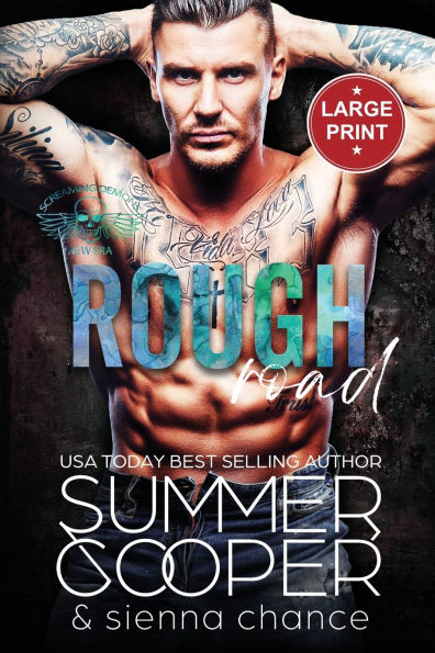 Rough Road: A Motorcycle Club New Adult Romance (Large Print)