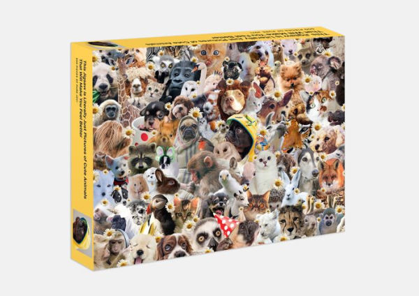 This Jigsaw is Literally Just Pictures of Cute Animals That Will Make You Feel Better: 500 Piece Jigsaw Puzzle