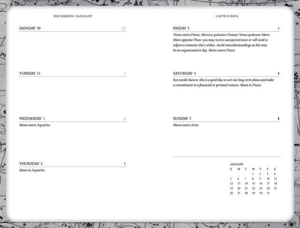 2025 Astrology Diary - Northern Hemisphere: A seasonal planner for the year with the stars