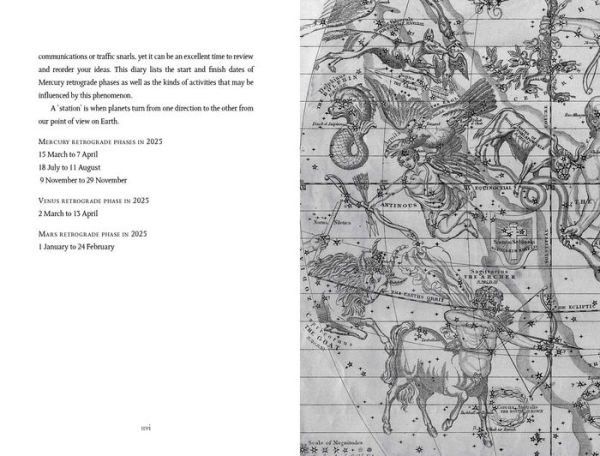 2025 Astrology Diary - Northern Hemisphere: A seasonal planner for the year with the stars