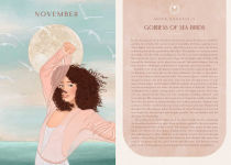 Alternative view 2 of 2026 Moon Goddess Planner Calendar: Northern Hemisphere