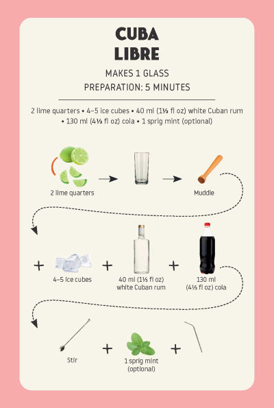 Quick Cocktails: 55 Step-by-Step Recipes Using 5 Ingredients or Less