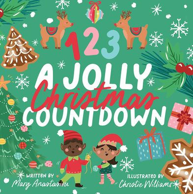 123 a Jolly Christmas Countdown Board Book