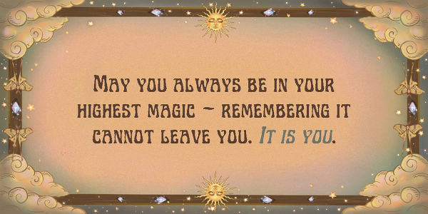 Magical Messages from the Universe