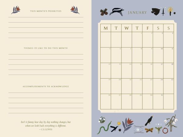 2026 Seasons of the Witch Planner Calendar