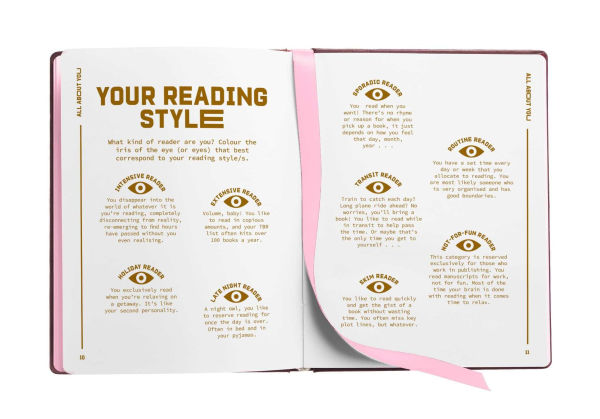 A Reading Journal: Mostly Here for the Smut: Romantasy reading journal, Book review log, Track your reading progress, A5 Reading Log Notebook
