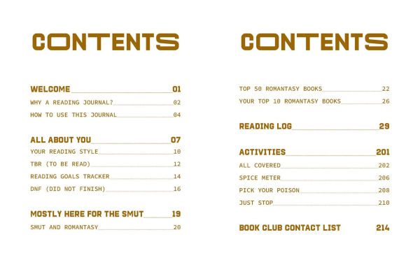 A Reading Journal: Mostly Here for the Smut: Romantasy reading journal, Book review log, Track your reading progress, A5 Reading Log Notebook