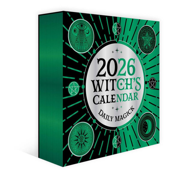 2026 Witch's Calendar: Daily Magick Day-to-Day Calendar