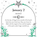 Alternative view 21 of 2026 Witch's Calendar: Daily Magick Day-to-Day Calendar